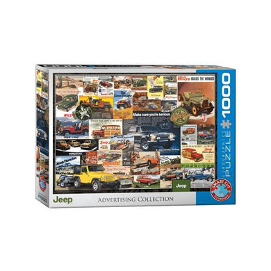 Puzzle 1000pc Jeep Advertising Collection