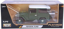 Load image into Gallery viewer, Toyota FJ40 (Hard Top) Green (scale 1 : 24)
