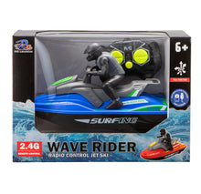 Load image into Gallery viewer, R/C Wave Raider Jet Ski (22cm Long) (Boxed)