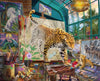 Puzzle 1500pc Leopards In Painting Studio (RGS)