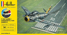Load image into Gallery viewer, Starter Kit F86F Sabre &amp; Sabre VI (scale 1 : 72) (Heller)