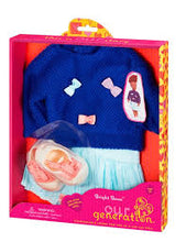 Load image into Gallery viewer, OG Regular Sweater with Bows Outfit - Bright Bows