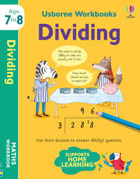 Usborne Workbooks - Dividing Maths Workbook (7-8y)