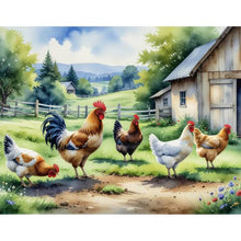 Load image into Gallery viewer, Puzzle 24pc Home Brood (Chicken Coop) (for seniors) (Joyful)