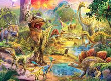 Load image into Gallery viewer, Puzzle 500pc Landscape Of Dinosaurs (Anatolian)