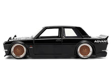 Load image into Gallery viewer, Datsun 510 Advan Black JDM Tuners 1973 (scale 1 : 24)