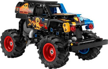 Load image into Gallery viewer, 42219 Monster Jam Grave Digger Fire &amp; Ice Technic