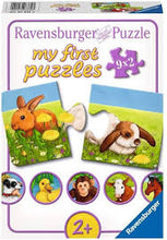 Load image into Gallery viewer, Puzzle My First 9X2 pc Adorable Animals Ravensburger