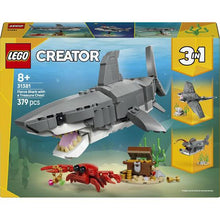 Load image into Gallery viewer, 31381 Fierce Shark with a Treasure Chest Creator