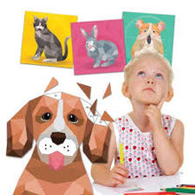 Load image into Gallery viewer, Sew Star - Stick By Numbers Cute Pets