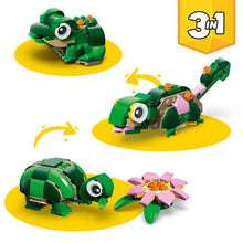 Load image into Gallery viewer, 31377 Turtle with a Water Lily Flower Creator