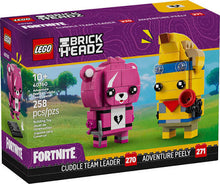 Load image into Gallery viewer, 40760 Adventure Peely &amp; Cuddle Team Leader Brick Headz
