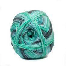 Load image into Gallery viewer, Charity Wool Dbl Knit Going Green Print 5 x 100g