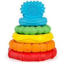 Load image into Gallery viewer, Be Stack &amp; Teethe Multi-Textured Teether Toy (Boxed)