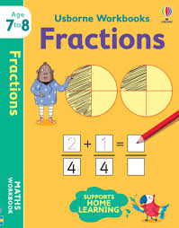 Usborne Workbooks - Fractions Maths Workbook (7-8y)