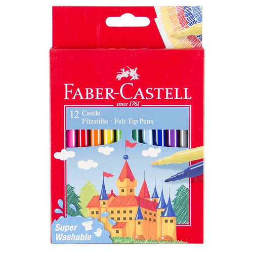 Faber-Castell Felt Tip Pens 12pc