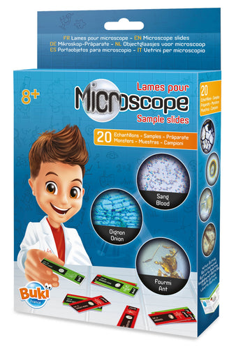 Microscope Sample Slides (Boxed) (Buki)