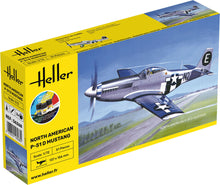 Load image into Gallery viewer, Starter Kit P-51 Mustang (scale 1 : 72) (Heller)
