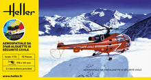 Load image into Gallery viewer, Aerospatiale Alouette III Civil (scale 1 : 72) (Heller)
