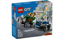 Load image into Gallery viewer, 60459 Airplane Vs Hospital Bed Race Car Pack City