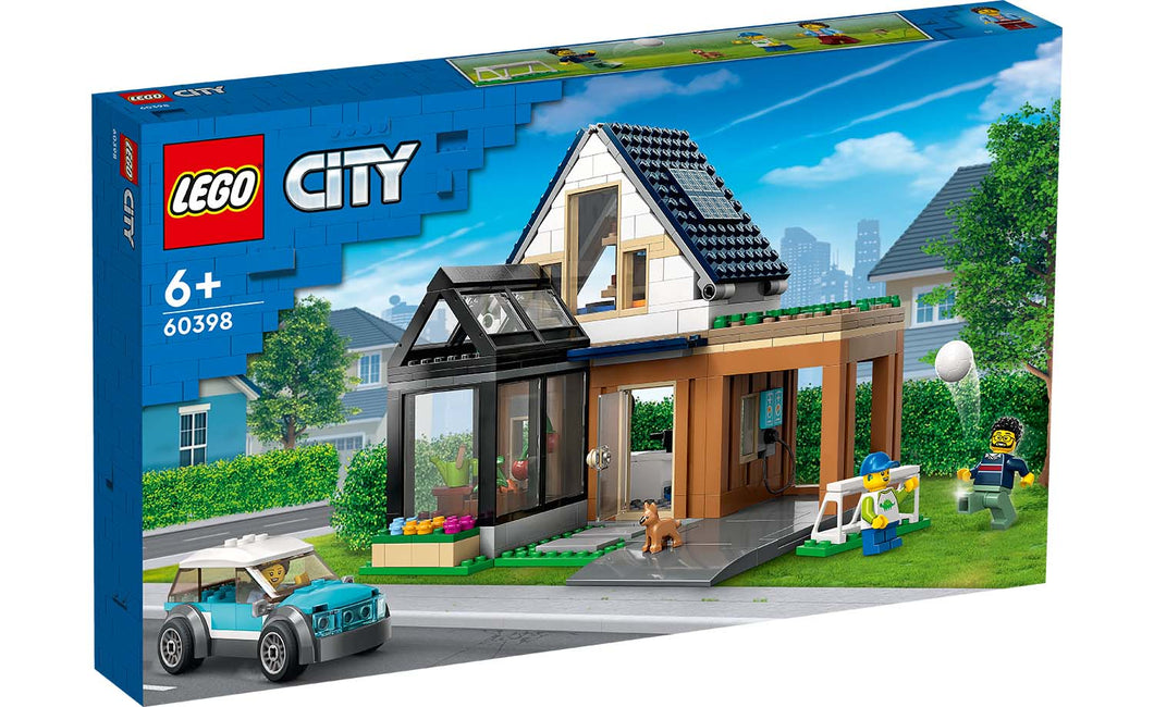 60398 Family House & Electric Car City