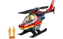 Load image into Gallery viewer, 60411 Fire Rescue Helicopter City