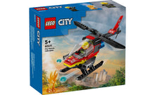 Load image into Gallery viewer, 60411 Fire Rescue Helicopter City
