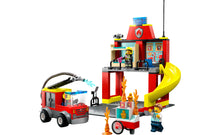 Load image into Gallery viewer, 60375 Fire Station &amp; Fire Truck City