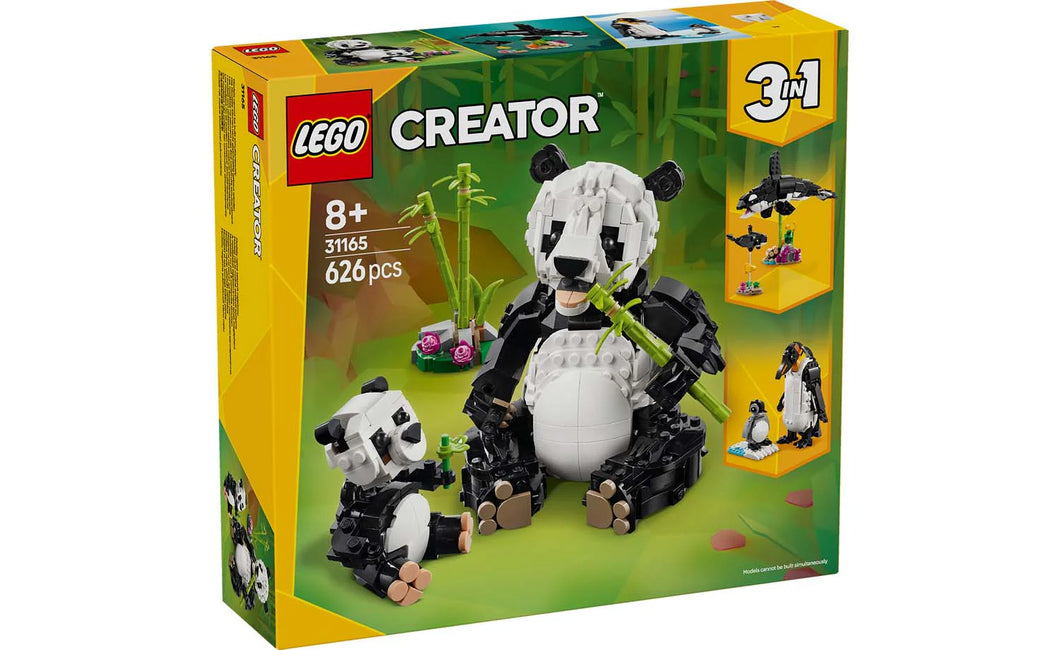 31165 Wild Animals : Panda Family Creator
