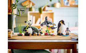 31165 Wild Animals : Panda Family Creator
