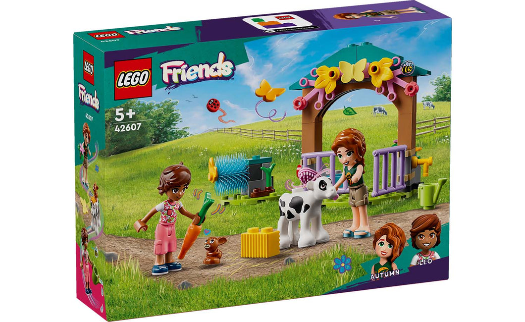 42607 Autumn's Baby Cow Shed Friends