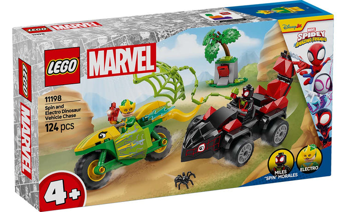 11198 Spin & Electro Dinosaur Vehicle Chase Marvel