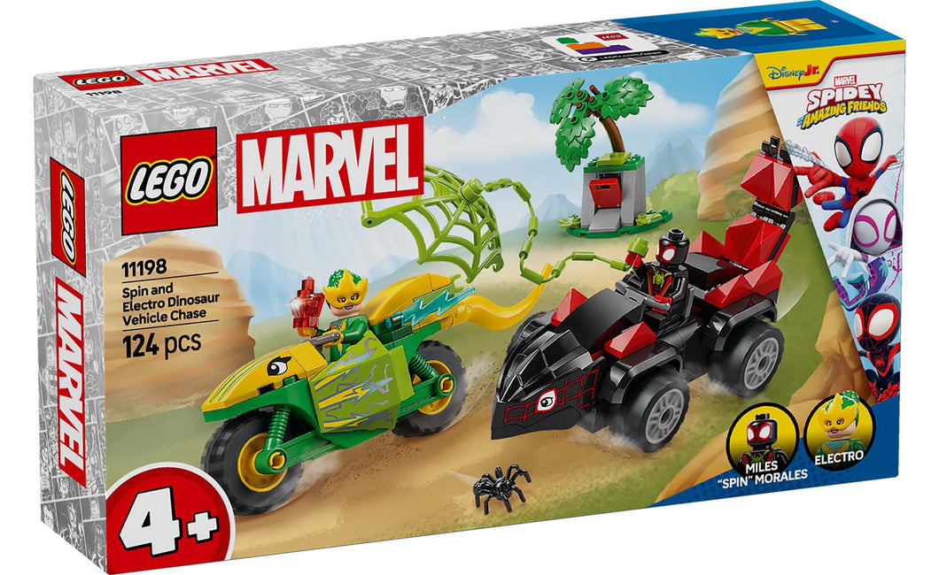 11198 Spin & Electro Dinosaur Vehicle Chase Marvel