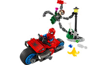 Load image into Gallery viewer, 76275 Motorcycle Chase: Spiderman Vs Doc Ock Marvel