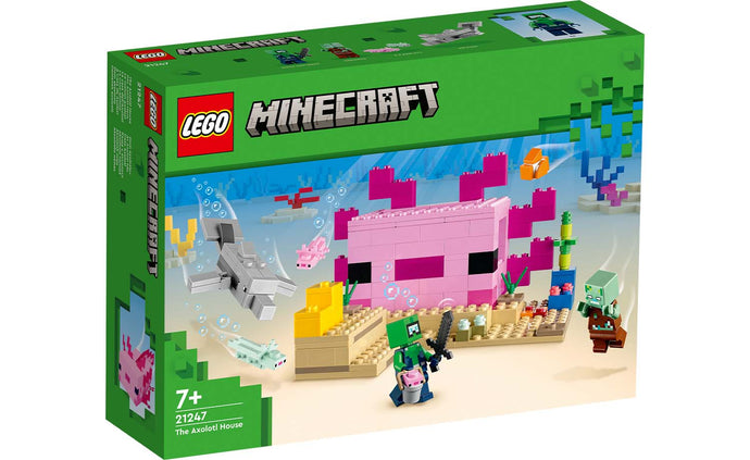 21247 The Axolotl House Minecraft