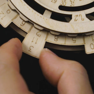 Puzzle 3D Mechanical Perpetual Calendar
