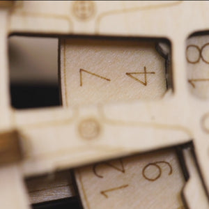 Puzzle 3D Mechanical Perpetual Calendar