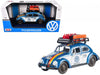 Volkswagen Beetle - Off Road Blue & White (scale 1 : 24)