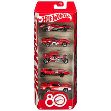 Load image into Gallery viewer, Hot Wheels 80 Anniversary 5pc