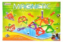 Magnetiic Sticks & Balls 80pc (Boxed) (Magnetic World)