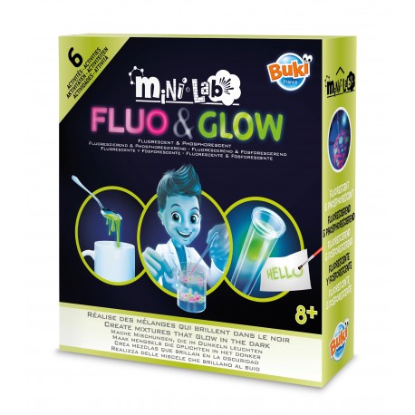 Mini Lab - Fluo & Glow 6 Activities