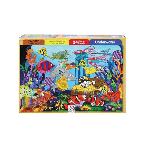 Puzzle 24pc Underwater