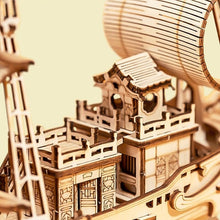 Load image into Gallery viewer, Puzzle 3D Japanese Diplomatic Ship (Wooden)