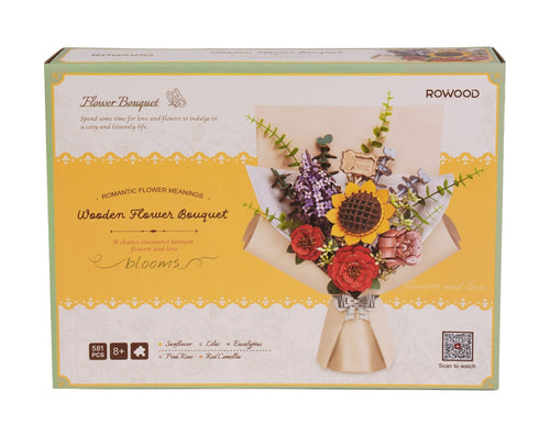 Puzzle 3D Flower Bouquet 581pc (Rowood)