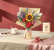 Load image into Gallery viewer, Puzzle 3D Flower Bouquet 581pc (Rowood)
