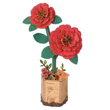 Load image into Gallery viewer, Puzzle 3D Red Camellia 113pc (Rowood)