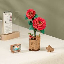 Load image into Gallery viewer, Puzzle 3D Red Camellia 113pc (Rowood)