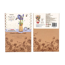 Load image into Gallery viewer, Puzzle 3D Purple Iris 73pc (Rowood)