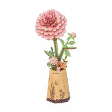 Load image into Gallery viewer, Puzzle 3D Pink Dahlia 93pc (Rowood)