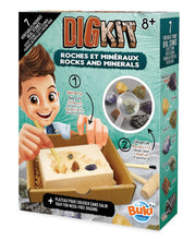 Load image into Gallery viewer, Dig Kit - Rocks &amp; Minerals (Boxed) (Buki)